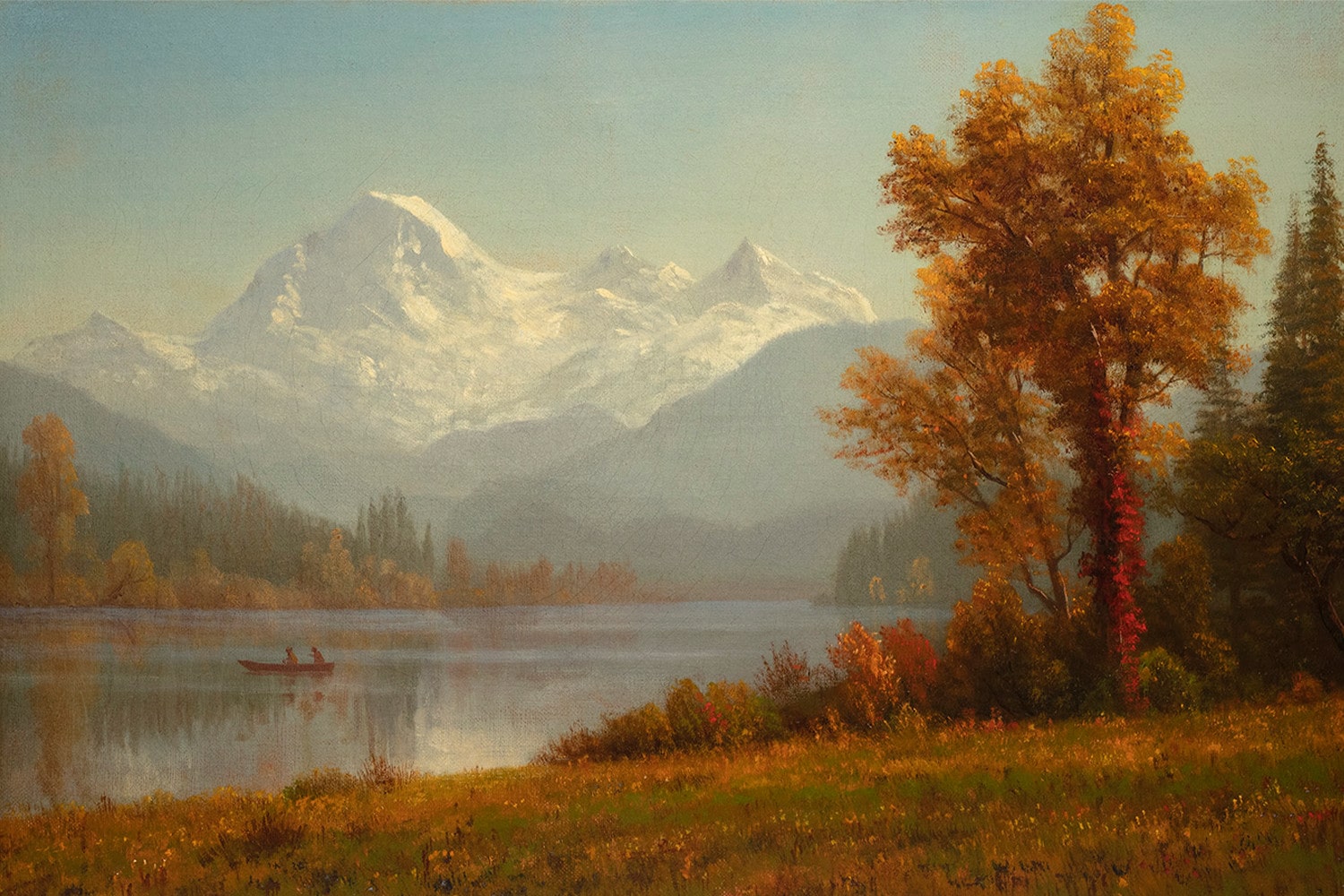 Albert Bierstadt-Mount Baker, Washington, ca. 1891
